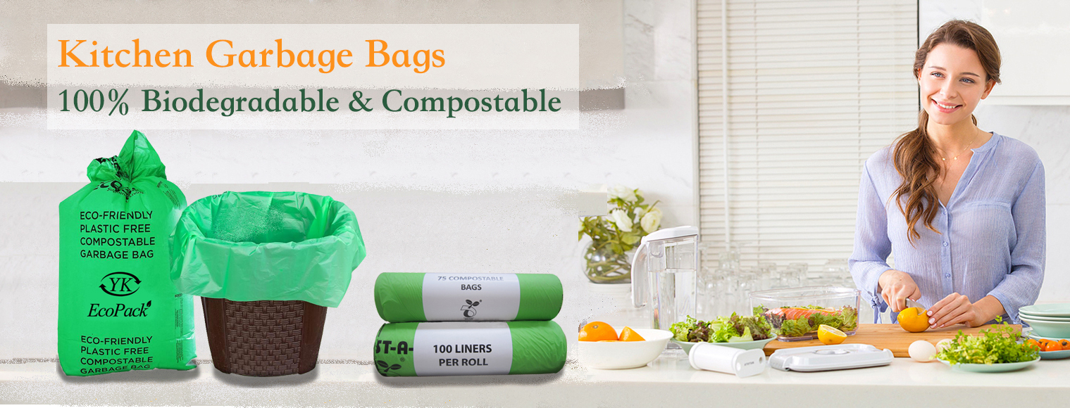 Kitchen Garbage Bags Compostable
